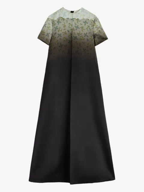 Jil Sander robe longue à fleurs