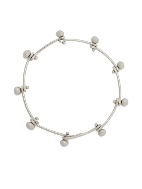 Jil Sander metal beaded bracelet