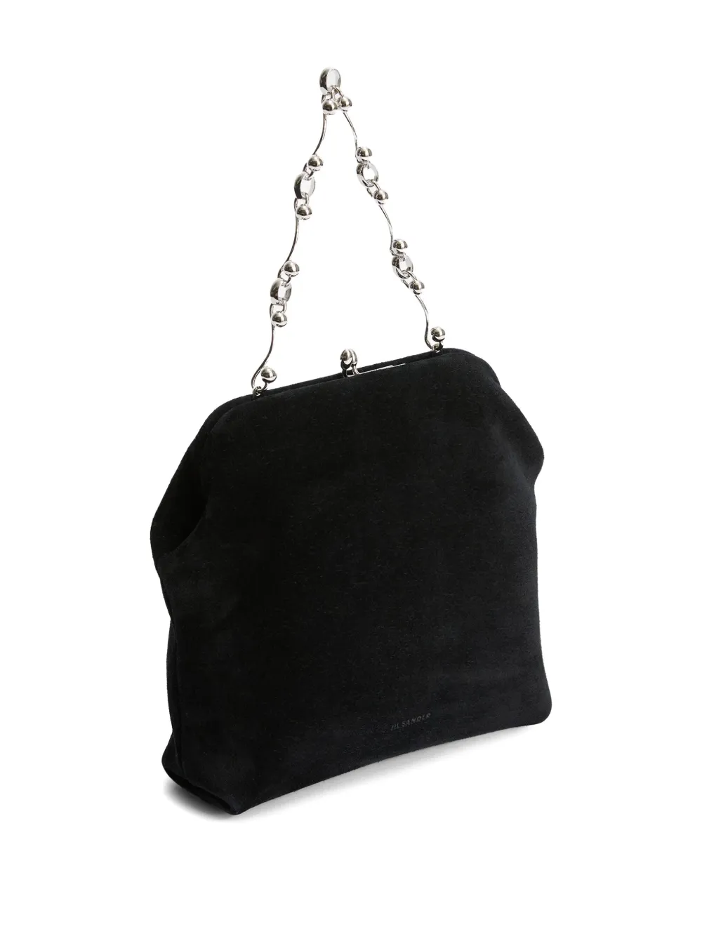 Jil Sander Goji kleine shopper - Zwart
