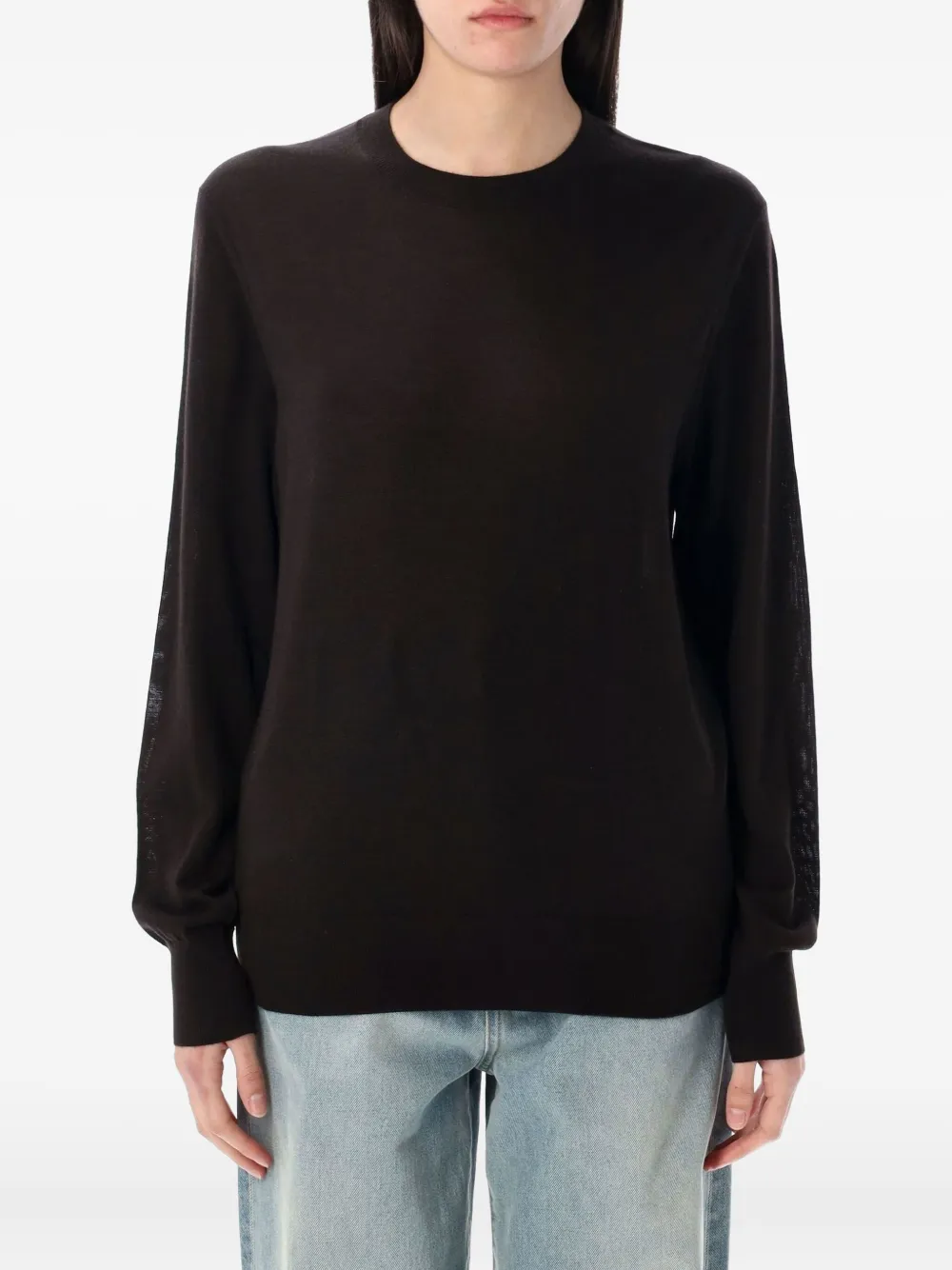 Rhea longsleeved sweater | Brown | Image 1