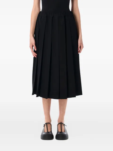 Comme Des Garçons Girl pleated midi skirt