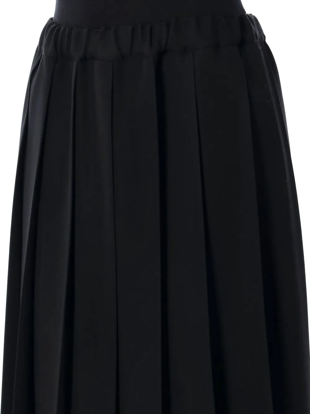 Comme Des Garçons Girl pleated midi skirt Zwart