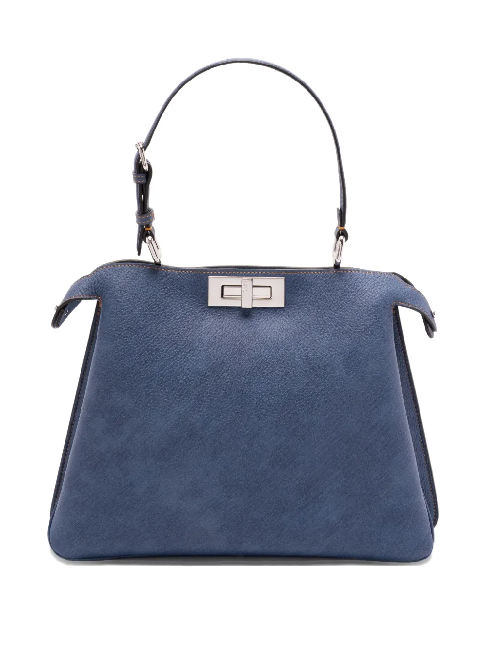 FENDI Leren shopper Blauw