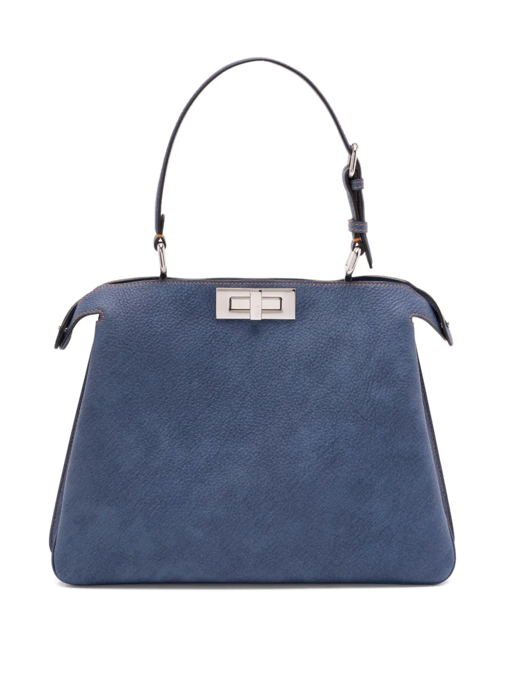 FENDI Leren shopper - Blauw