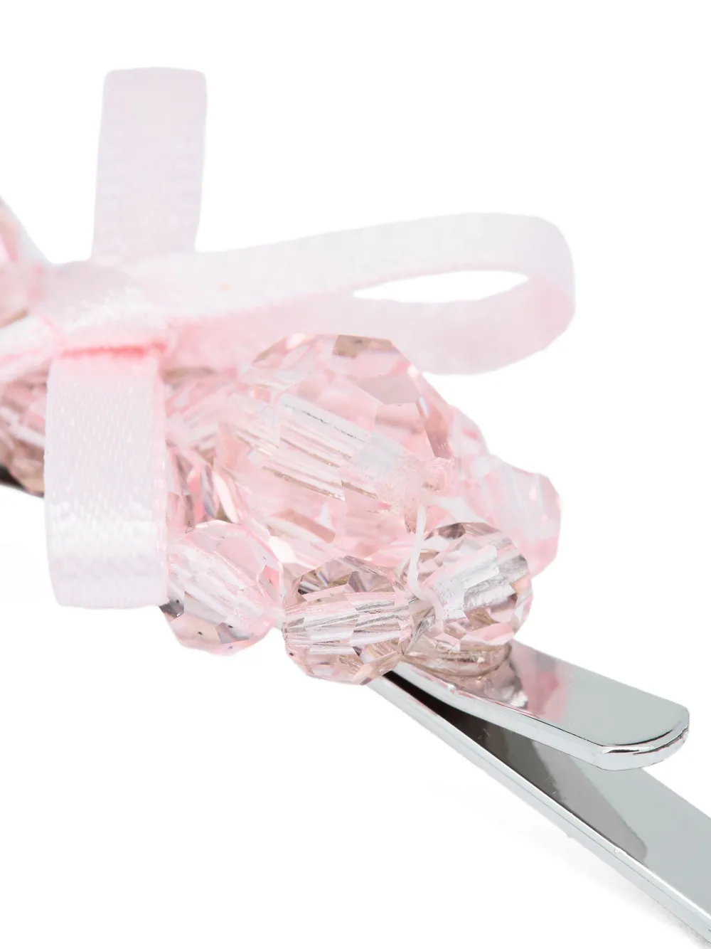 Simone Rocha Haarspeld met kristallen bloem Zilver