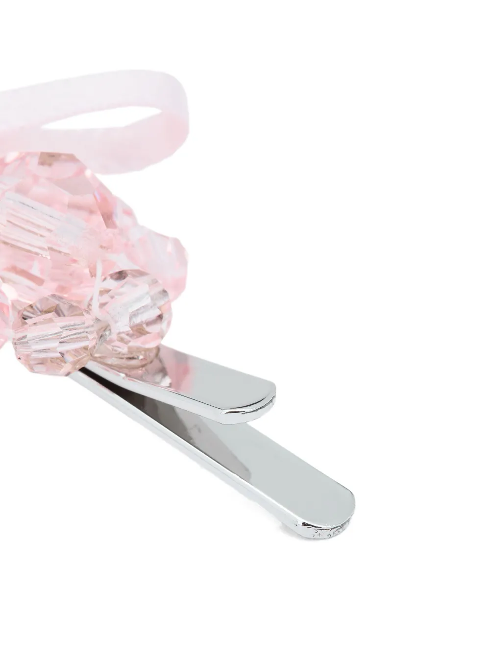 Simone Rocha Haarspeld met kristallen bloem Zilver