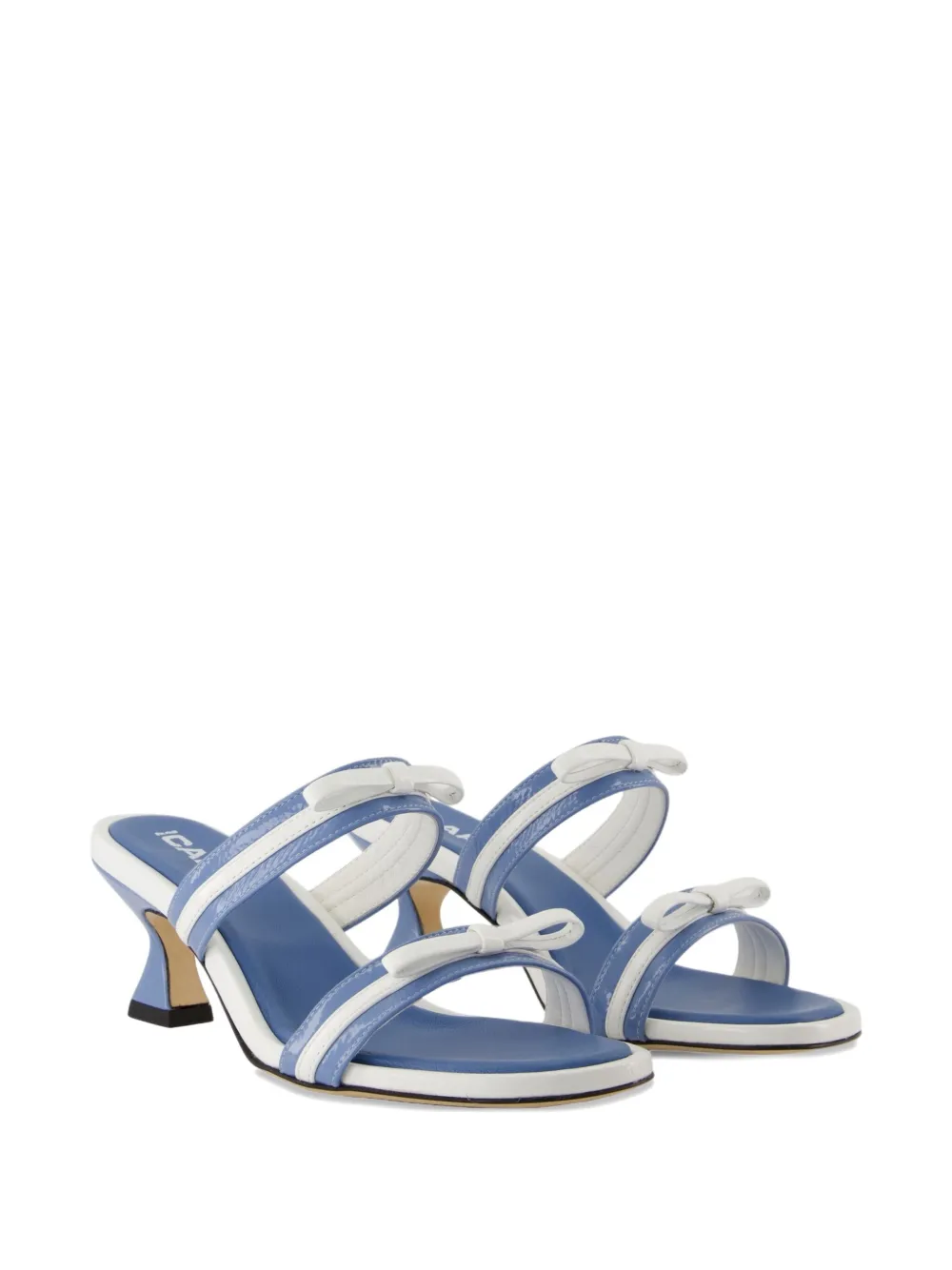 Carel Paris 40mm Luna Mules In Blue