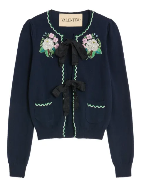 Valentino Garavani embroidered cardigan