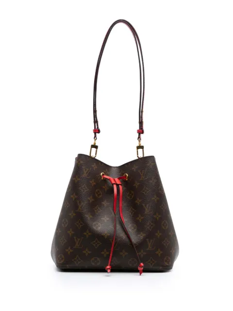 Louis Vuitton Pre-Owned 2021 Monogram Neonoe MM bucket bag