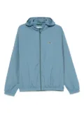 Lacoste hooded zip-up jacket - Blue