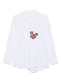 Comme Des Garçons Shirt embroidered shirt - White