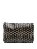Goyard Pre-Owned 2015 Goyardine Senat MM clutch bag - Brown