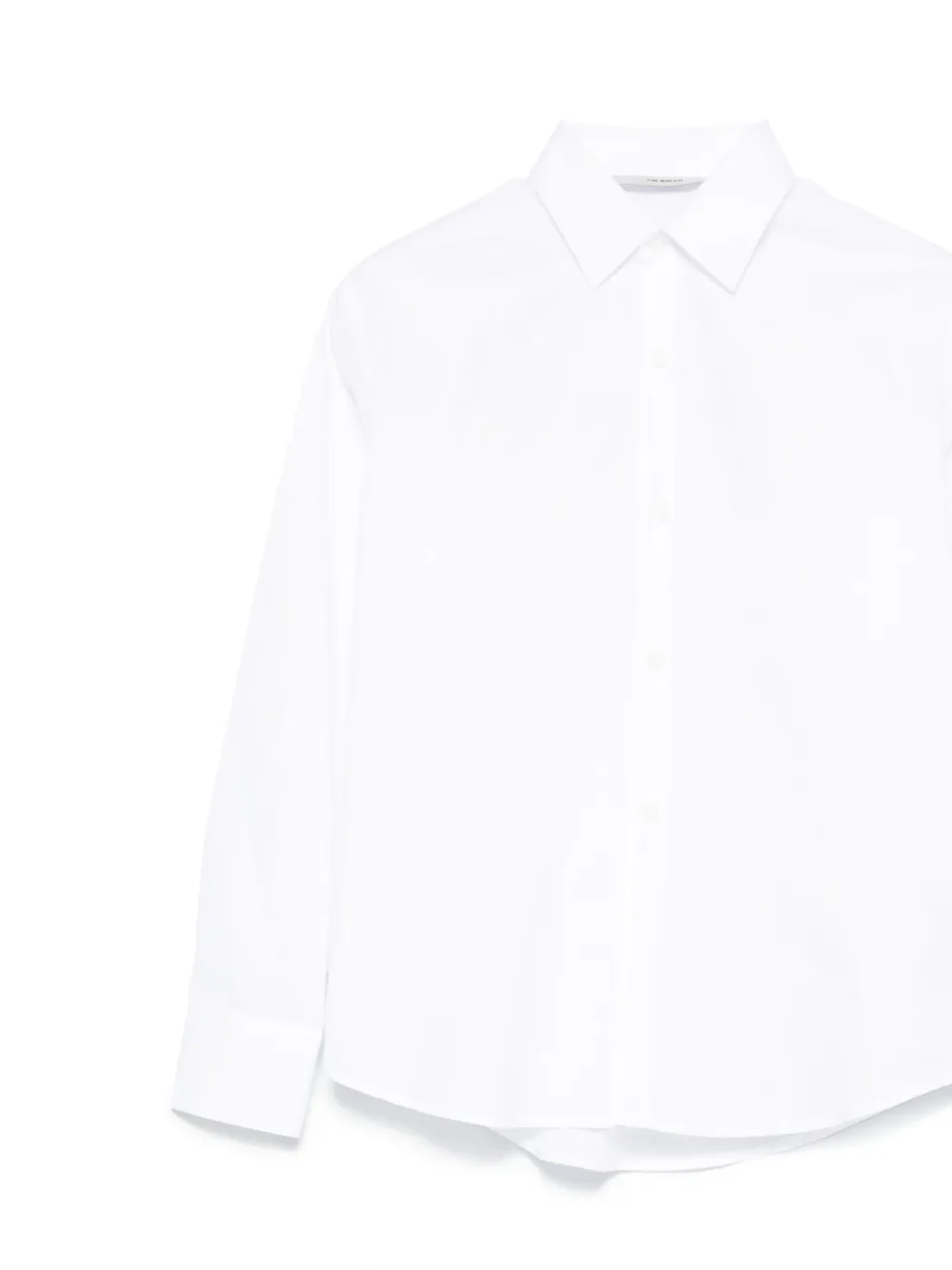 I'm Brian Long-sleeve Button-up Shirt In White