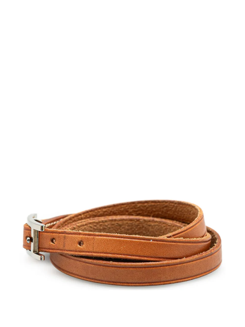 Hermès Pre-Owned bracelet Hapi Triple Tour Wrap M (2001) | Image 2