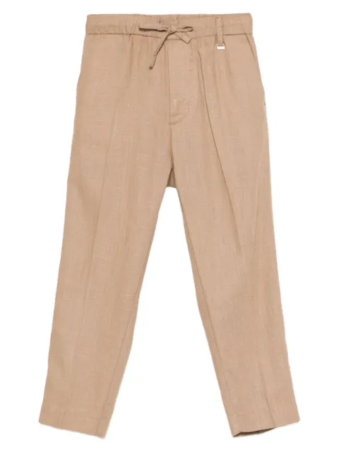 i'm brian elasticated-waistband trousers