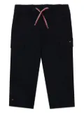 Tommy Hilfiger Junior drawstring-waist cargo pants - Blue