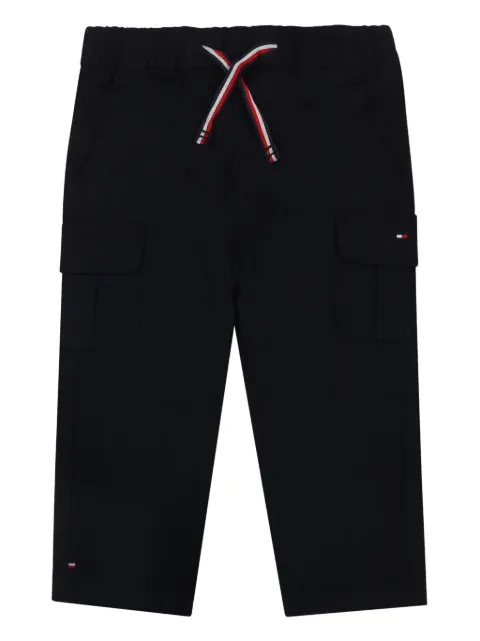 Tommy Hilfiger Junior بنطال كارغو برباط خصر