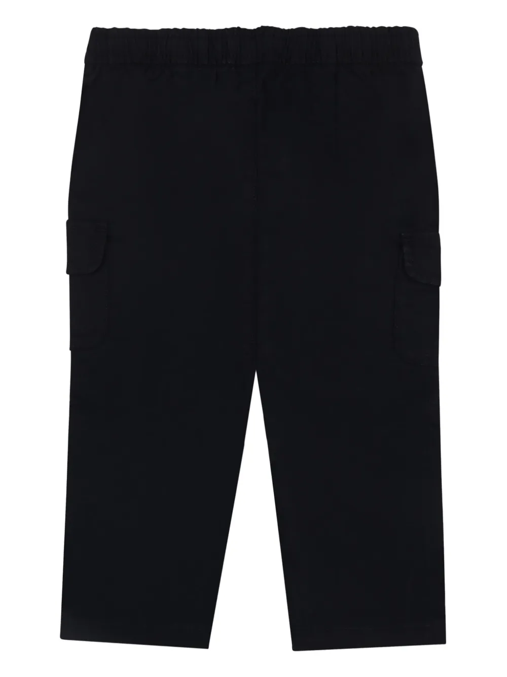 Tommy Hilfiger Junior Drawstring-waist Cargo Pants In Black