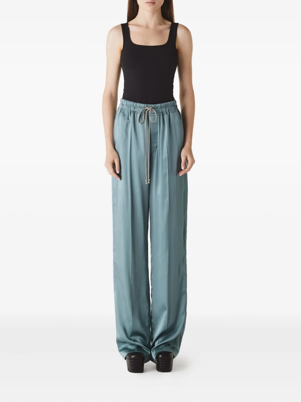 Rick Owens Dietrich drawstring trousers Blauw