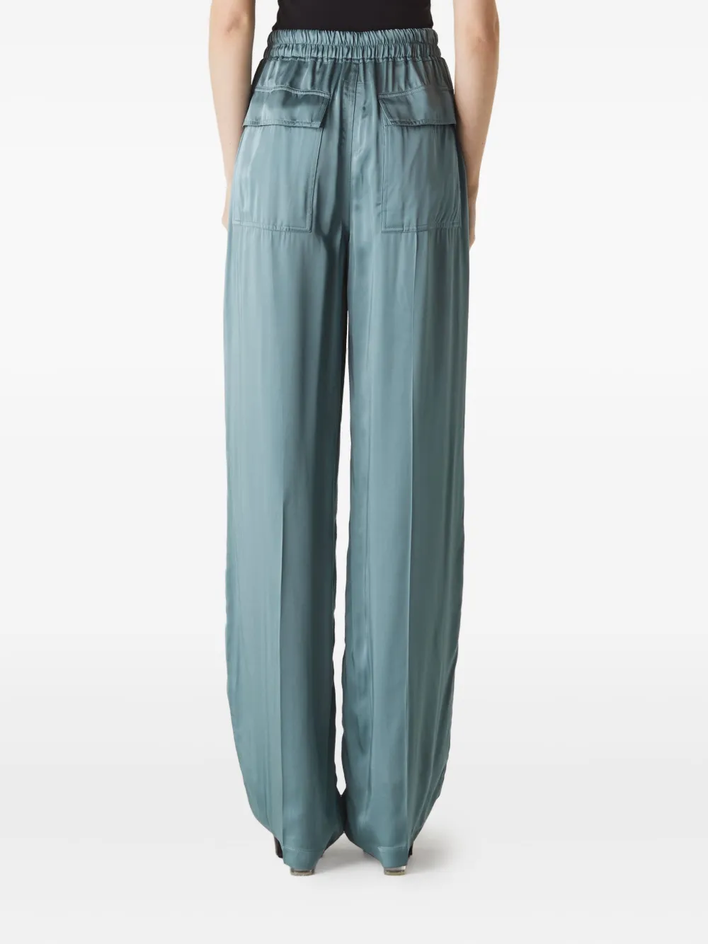 Rick Owens Dietrich drawstring trousers Blauw
