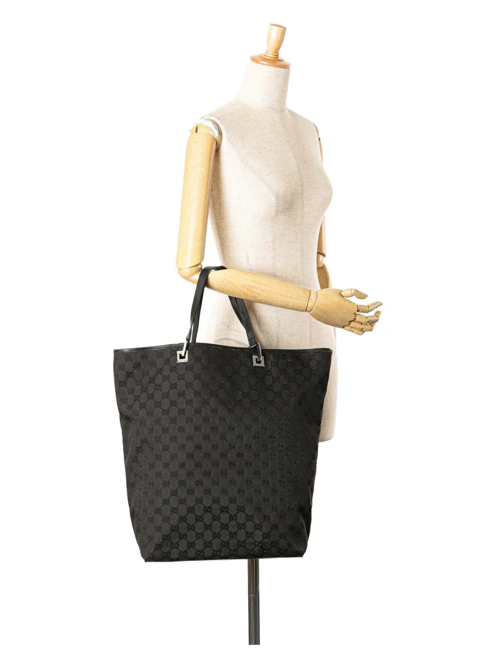 Gucci Pre-Owned 2000-2015 Large GG Canvas Shopper tote bag | Pre-Owned | Image 2