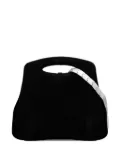 CHANEL Pre-Owned 1997-1999 Suede Millennium 2005 Hard Case Hip Bag satchel - Black