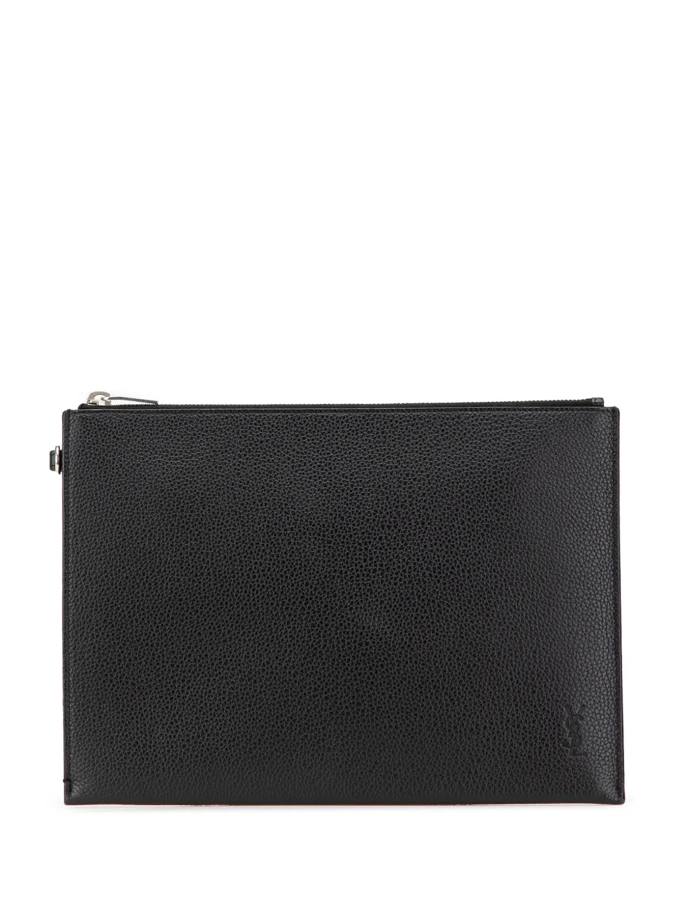 Saint Laurent Pre-Owned 2022 Grained Calfskin Monogram clutch bag | negro | Image 1