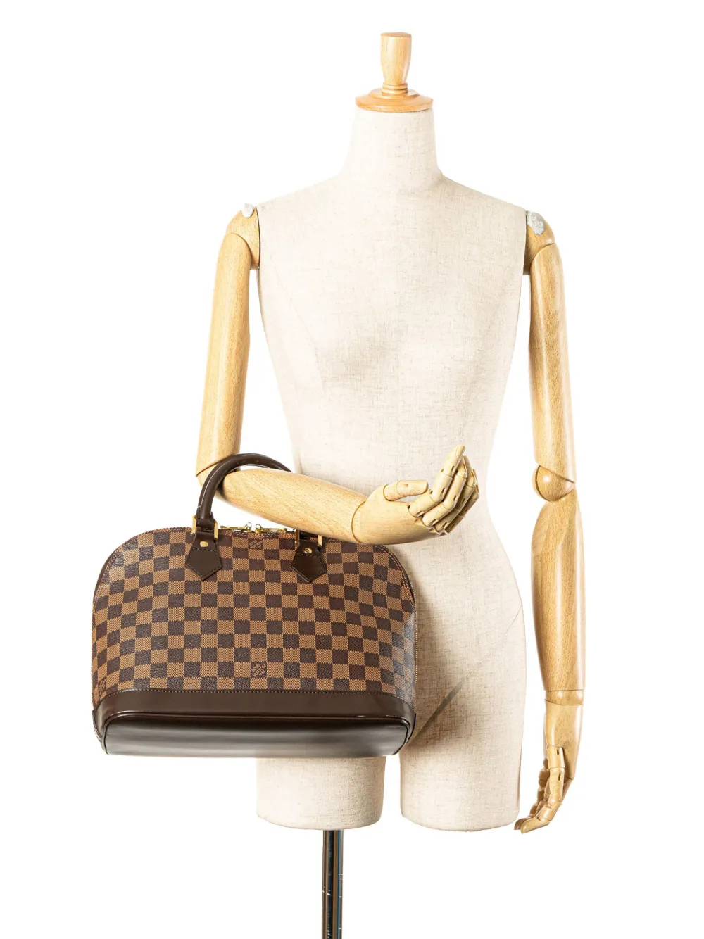 Louis Vuitton Pre-Owned 2004 Damier Ebene Alma PM handbag | Pre-Owned | Image 2