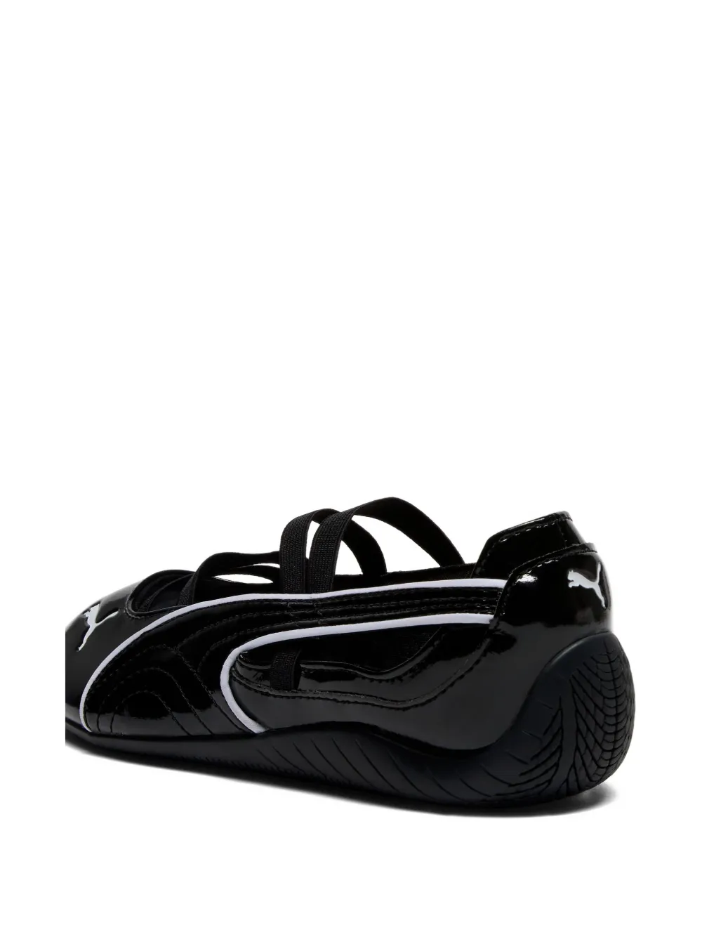 Puma Speedcat Ballet Glossy Sneaker In Black