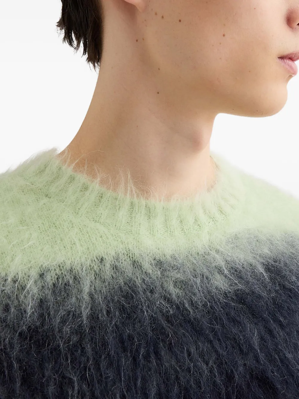 Jil Sander Trui met ombré Grijs