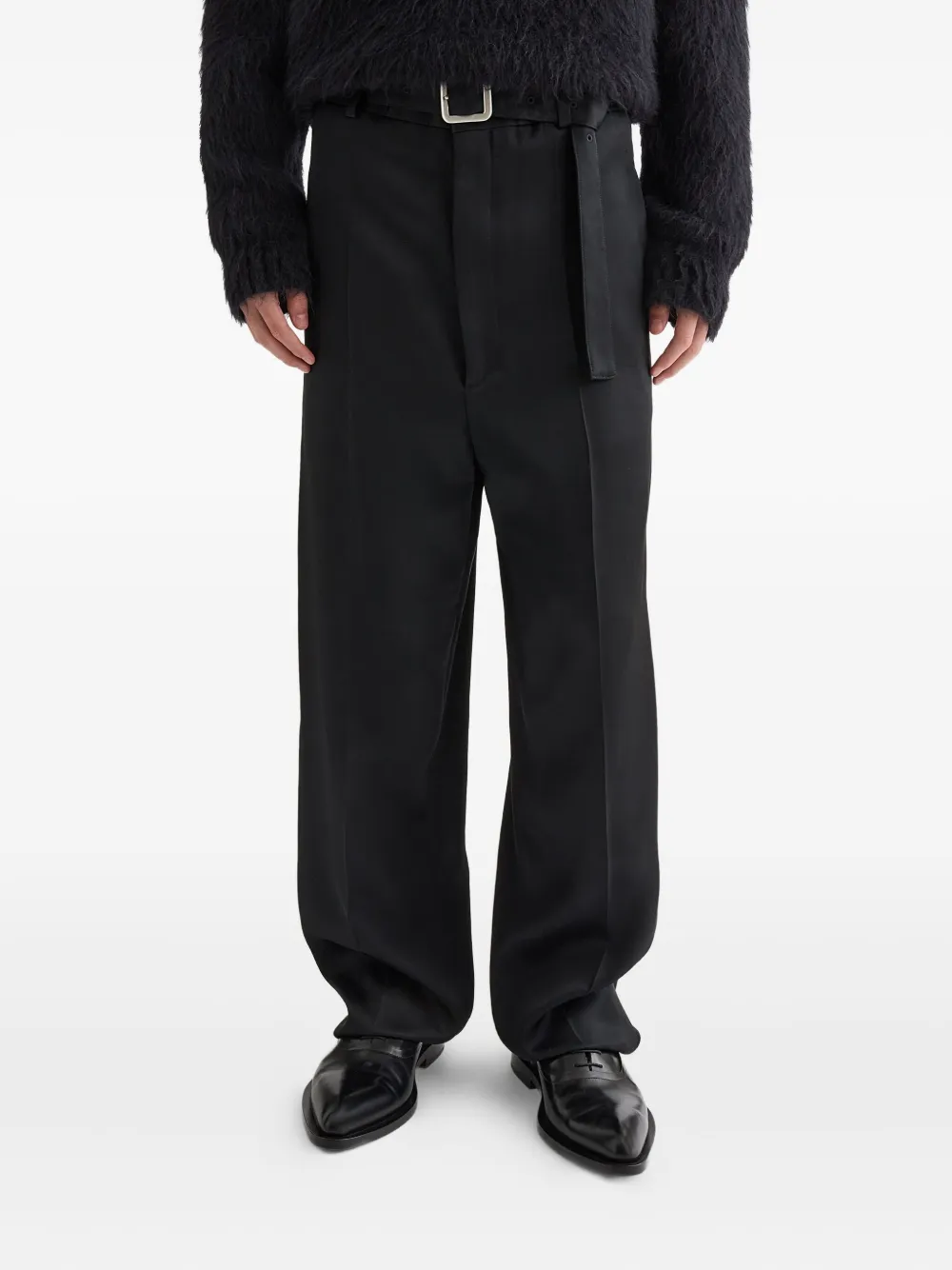 Jil Sander Pantalon - Zwart