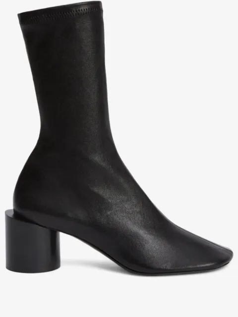 Jil Sander block-heel ankle boots