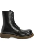Jil Sander lace-up ankle boots - Black