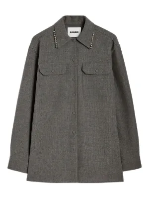 Jil Sander ブラウス | グレー | FARFETCH JP