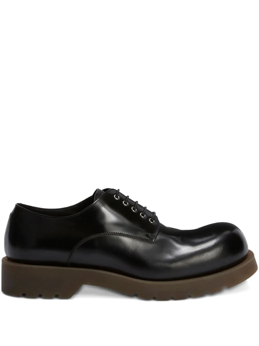 Jil Sander lace-up derby shoes Black