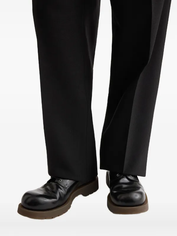 靴 Jil Sander 21aw Derby Jil Sander Stud Derby Shoes in Black | LN-CC