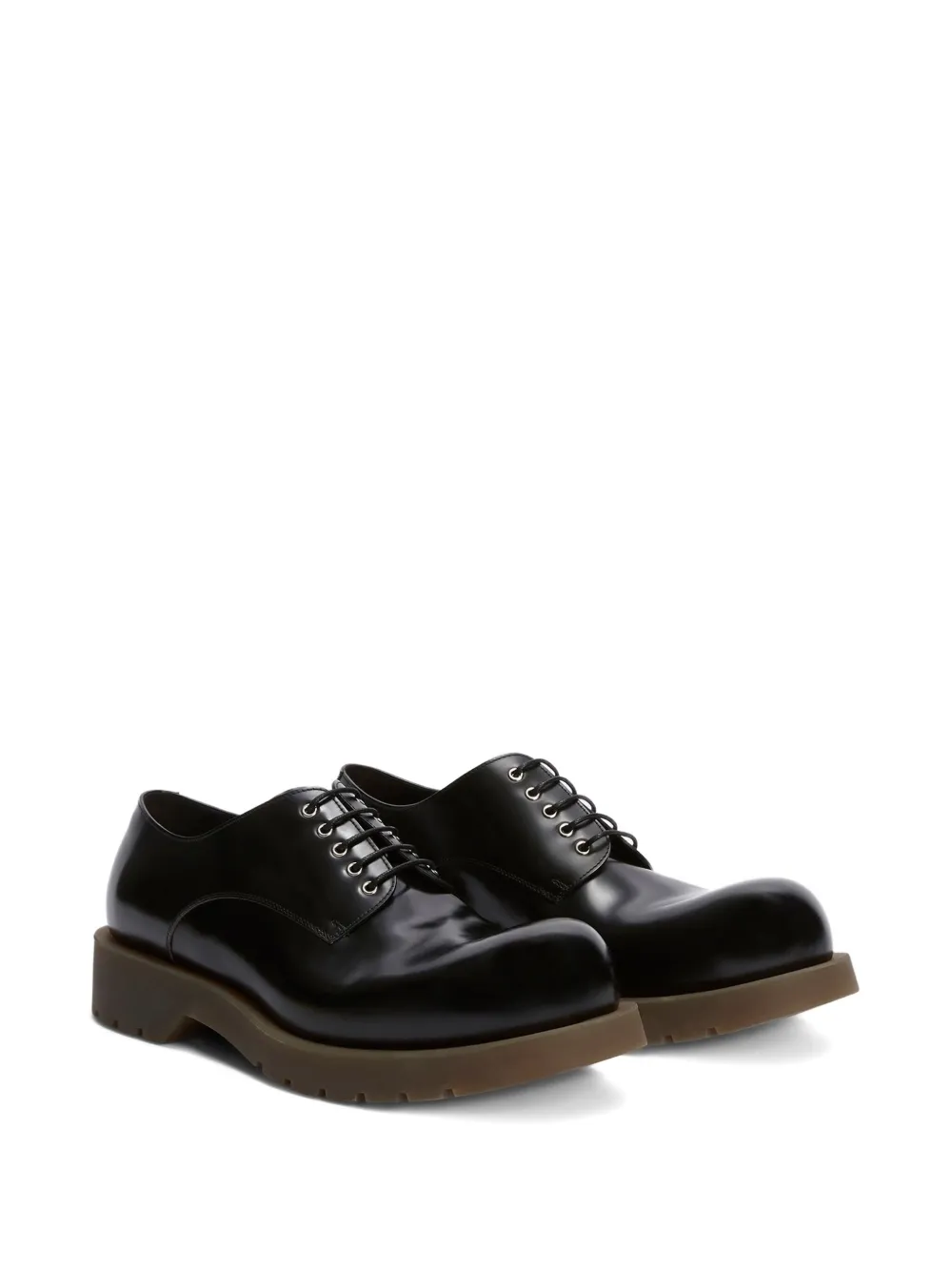 Jil Sander lace-up derby shoes Black