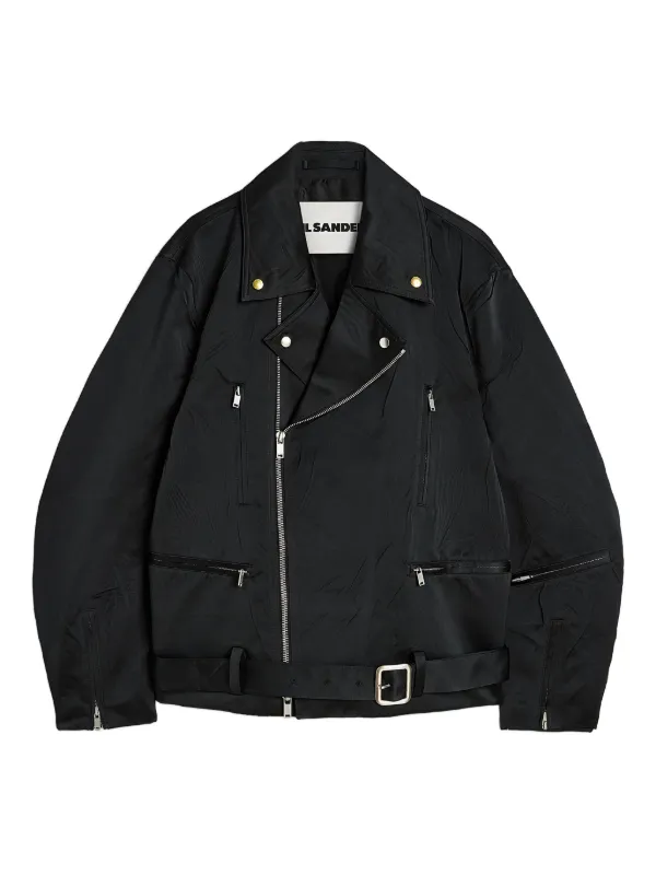 Jil Sander Duchess ジップジャケット | ブラック | FARFETCH JP