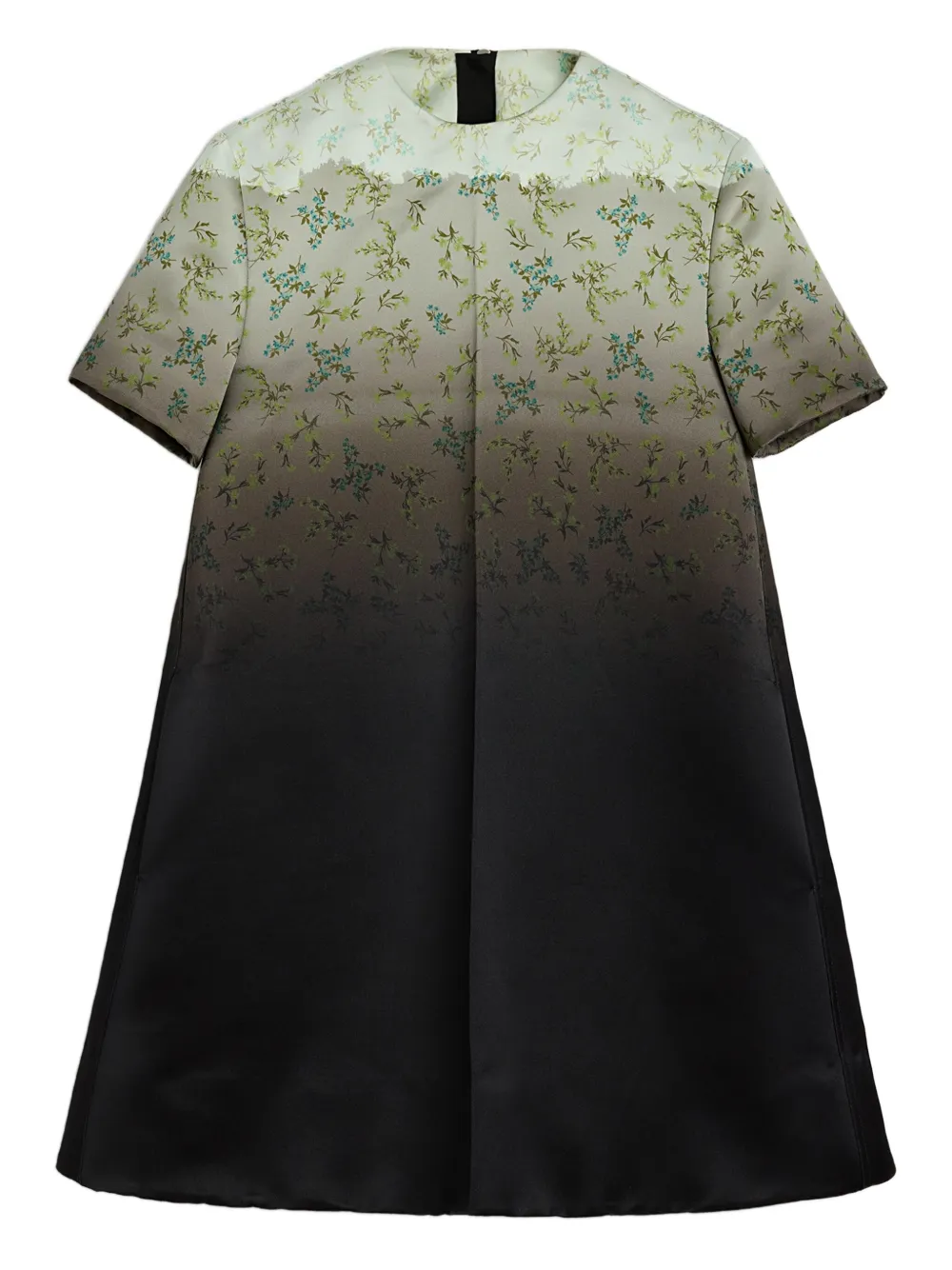 Jil Sander robe courte à fleurs | vert | Image 1