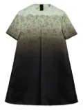 Jil Sander floral-print gradient mini dress - Green