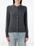 Rhea button-front cardigan - Grey