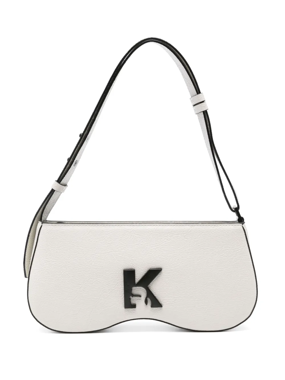 logo-plaque shoulder bag