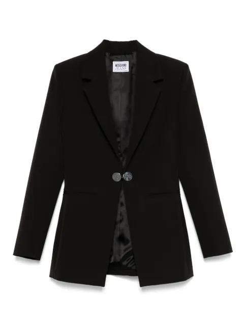 MOSCHINO JEANS single-breasted blazer