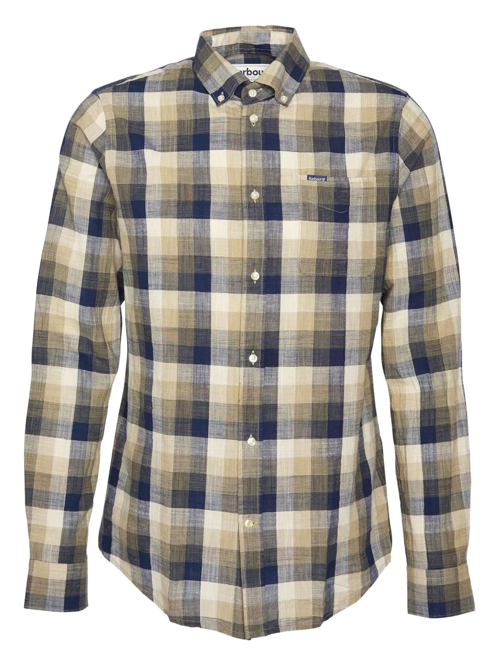 Barbour checked button-up shirt | Blue | Image 1