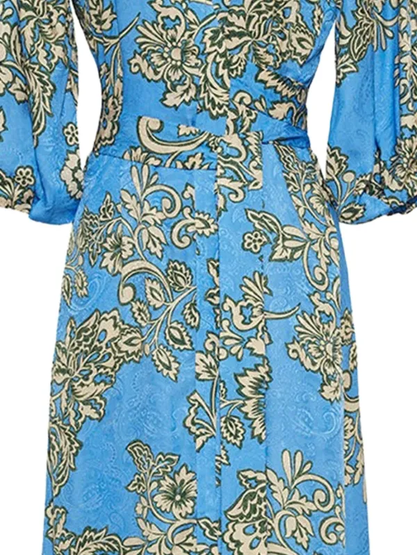 cara cara blue floral dress Rosewood XXS / Herrington English factory