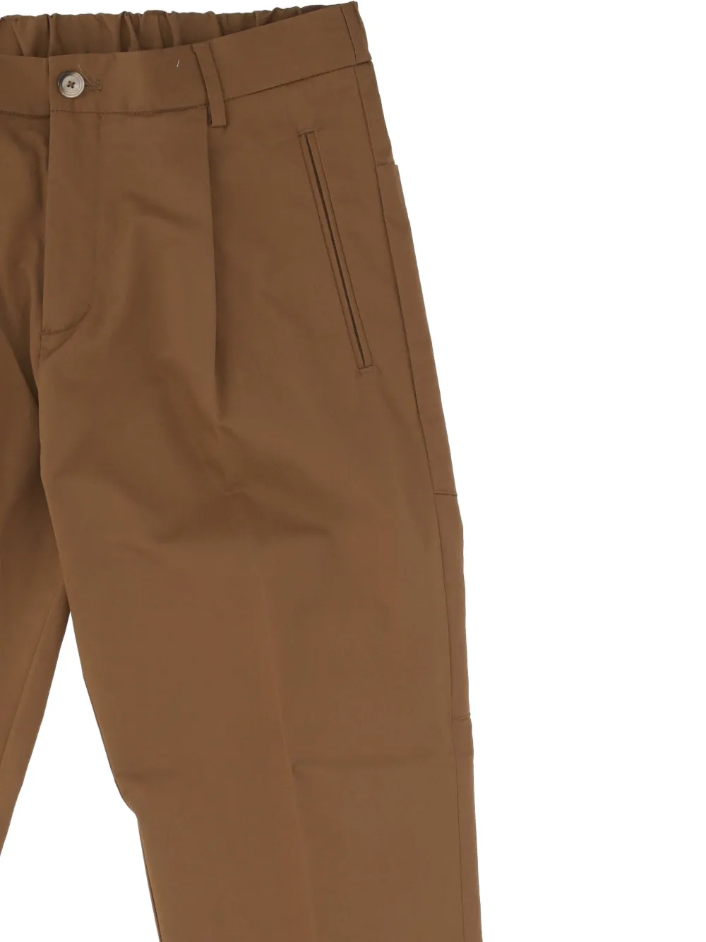 Outfit Pleated Trousers In Brown