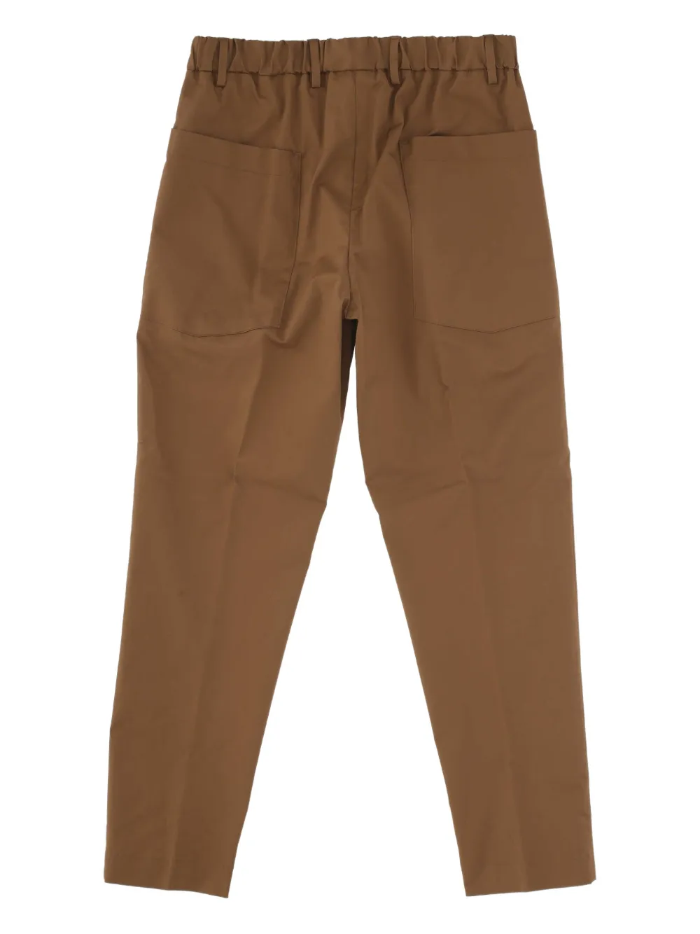 OUTFIT Plooibroek - TOBACCO