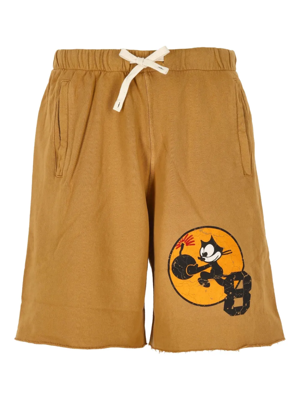 FRONT STREET 8 Shorts met trekkoord Bruin