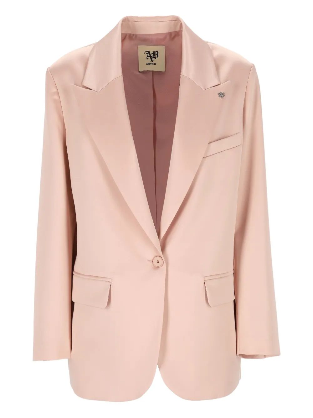 Aniye By peak-lapel pin blazer | Pink | Image 1