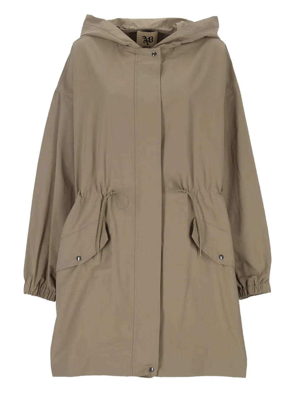 Willow drawstring hooded parka